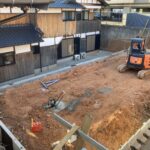 納骨堂建設工事が始まって２ヶ月が経ちました